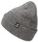 IRIEDAILY Smurpher Cotton Beanie in Grey-Melange, One Size
