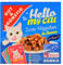 Gut & Günstig Hello My cat Zarte Häppchen in Sauce in 4 Geschmacksrichtungen, 8er Pack (8 x 800g)