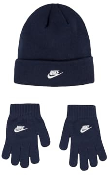 Nike Mütze+Handschuhe Junge Schals & Set Blau U, blau