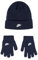 Nike Mütze+Handschuhe Junge Schals & Set Blau U, blau