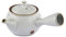MAOCI Kyusu Théière Tasse avec poignée latérale Blanc ivoire 250 ml
