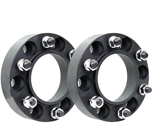 FACSER Wheel Spacers Für Mitsubishi Für L200 Für Montero Spurverbreiterung Kit 6x139,7 Hubcentric 67,1 M12*1,5 Radschrauben (Größe : 2PCS Black 38mm)