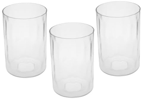 Veemoon 3st Lampenschirm Aus Glas Mit Steinmuster Abdeckung Für Den Lampenschirm Einer Lampenschirme Aus Austausch Des Glasschirms Stehlampenschirm Kleine Nachttischlampe Schreibtischlampe