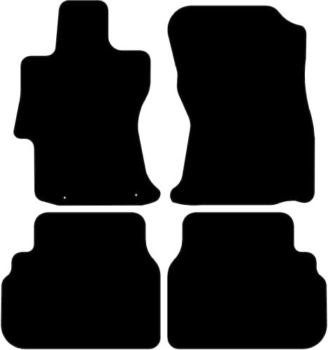 Kovvar Fußmatten passend für Subaru XV 2018-2024 Passend zur Ausführung: XV | Qualität: Basic