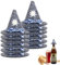 HsentimenH 12 Stück Mini Oktoberfest Hut Klein Filzhut Seppelhut Bayrische Deko Oktoberfest Deko Mini Trachtenhut Tischdeko Bayrische Bier Dekoration für Karneval, Oktoberfest, Kostümparty Halloween