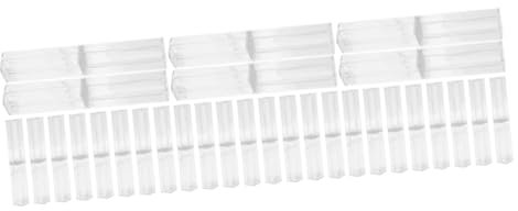 Tofficu 30 Pièces Trousse En Acrylique Étuis à Crayons De Peinture Trousse à Crayons Vide Pour Crayons Stylo Crayon Vitrine Vide Pour Un Seul Stylo Plumier Transparent