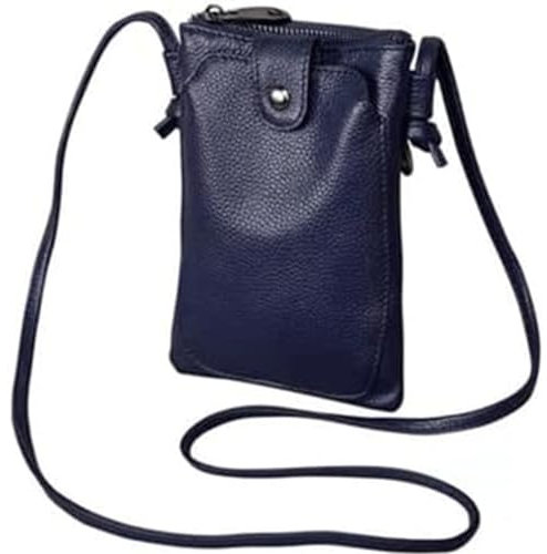 HSHTTKL wasserdichte Mini-Umhängetasche mit Reißverschluss, Umhängetasche, Schnallen-Design, Clutch, modische Unterarmtasche für Damen