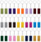 Keboyoe 30 Pièces Porte-clés en Brique Brick Keyrings Porte-clé en Blocs de Construction Brick Porte-clés pour Les Enfants Fête D'anniversaire, Pendentif Cadeaux De Décoration (15 Couleurs)