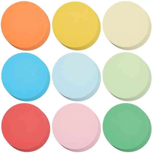 SOFPLATE Runde Papierausschnitte Für Das Klassenzimmer Papierausschnitte Pinnwand Bunt Verschiedene Kreispunkte Pappausschnitt Für Die Schule Klassenzimmer Pinnwand DIY Bastelpro