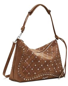 Desigual Schultertasche Umhängetasche Leiria Yankee Shoulder Bag Camel braun