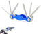 Zubehors Herramienta de reparación para bicicleta, herramienta múltiple para bicicletas | Kit de mantenimiento Herramienta de bicicleta de montaña multifuncional,Accesorios de ciclismo Gadget de