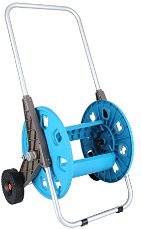 g12 Hand Push Gardening Waterpipe cargarden Hose Reel cartgarden Reel cart Portable Hand Push Type Retractable Water Pipe Storage cart for 80m