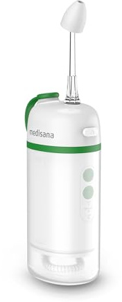 medisana NI 200 elektrische faltbare Nasendusche für Erwachsene, Kinder und Babys, Nasenspülung, Sinus Rinse zur Nasenreinigung mit faltbarem Design