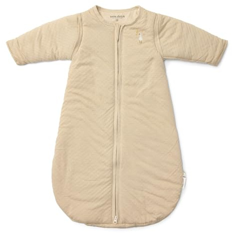Little Dutch Schlafsack Winter Winterschlafsack Baby (Gr. 70 cm) 2.0 Tog Soft Beige - Newborn Naturals