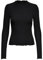 ONLY Womens Black L/S Tops XL