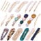 20Pcs Pearl Hair Clips -Fashion Pearls Hair Barrettes Sweet Artificial Macaron Acrylic Resin Barrettes Hairpins for Women,Ladies and Girls Headwear Styling Tools Hair Accessories