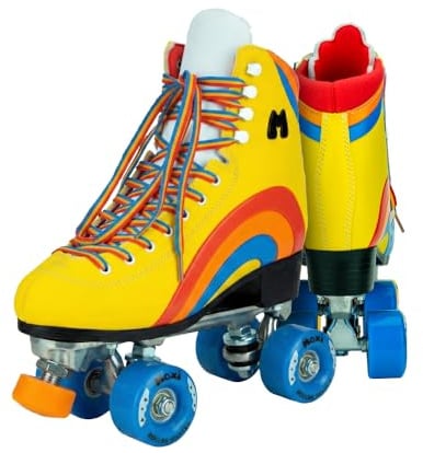 Moxi Skates – Regenbogenreiter – Lustige und modische Rollschuhe für Damen