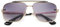 COASION Vintage Tony Stark Sonnenbrille Polarisiert Übergroße Quadratische pilotenbrille für Damen Herren (A5 Gold/Gradientengrau)