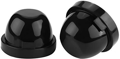 Yctze Headlight Seal Cover Caps - 2 Stück 75mm LED Scheinwerfer Staubdichte, Wasserdichte Gummigeh?use Abdeckkappen für Scheinwerfer, Staubkappe für Scheinwerfer, Dustproof Cap, LED Dust Cap