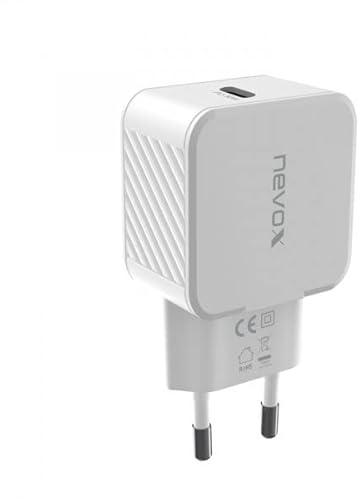 Nevox USB PD Type C Ladegerät 30 Watt Weiss
