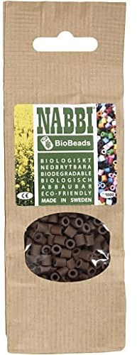 NABBI® BioBeads biologisch abbaubar, 1.000 Stück. Braun Nr. 53