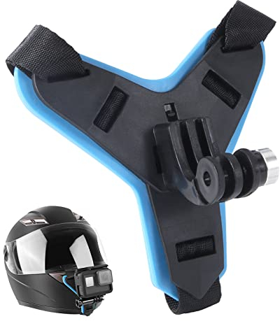 Kamerahalterung für Motorradhelme Action Kamera Helm Mount kompatibel mit GoPro Hero 2018/6/5/4 Motorradhelm Kinnhalterung für GoPro Hero 9/8/7