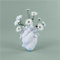 WYHHH Herz Vase, Weiß Kreative Harz Statue Herzvase Anatomisch Herzförmige Vase Blumentopf Desktop Ornament für Hochzeit Für Wohnzimmer Küche Cafe