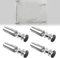 Entretoise de Verre,Entretoise Inox,Supports de Panneaux,Support Vis Publicité,Acier Inoxydable Publicité Vis,Standoff Publicité Entretoise Murale Fixations Montage pour Verre Acrylique Photos,4 PCS