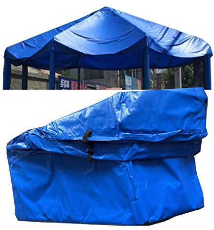 Trampolinabdeckung, Trampolinüberdachung für den Außenbereich, Fitness, Hinterhof, Trampolin, Zelt, Sonnenschutz ohne Rahmen für Sonnenschein und Regen, Schnee, Überdachung nur ohne Rahmen