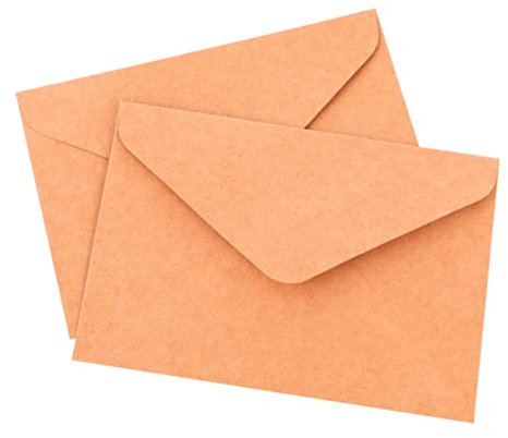 STOBOK 1 Satz Umschlag Briefpapier A5 Umschläge Schreibpapier Pergamentumschläge Vintage-geschenkpapier Vintage-umschläge Stationär Briefpapier 120g Kraftpapier Grußkarte B5 Altmodisch