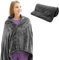 Moonlove USB Heated Blanket With Zip, Machine Washable Electric Heating Shawl, Winter Warm Portable Warming Throw, USB Fast Heating, 3 Temperature Levels, Auto Shut Off, 80 * 150cm