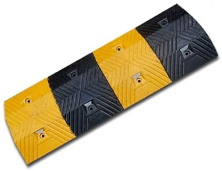 YCOVSFP Ralentisseurs, Kit De Rampe De Bosse en Caoutchouc, Adaptés Aux Rampes De Véhicules, Garages, Tapis De Montée De Voiture, Dos D'âne Scolaires