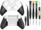 Kinear Front Back Housing Shell Faceplate Cover Replacement Repair Parts Kit for Xbox One Elite Series 2 Controller
