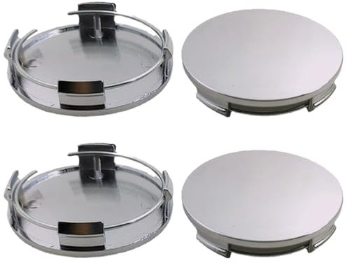 Visxcnu Nabendeckel 4 Stück für 60mm Radnabendeckel Felgendeckel Felgenkappen Nabenkappen Wheel Caps Radnabenabdeckung(OD 60mm ID 56mm)