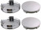 Visxcnu Nabendeckel 4 Stück für 60mm Radnabendeckel Felgendeckel Felgenkappen Nabenkappen Wheel Caps Radnabenabdeckung(OD 60mm ID 56mm)