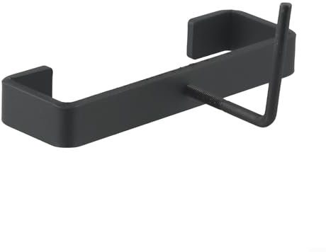 KLNCXC Bracket Deck Post Anchor Base,Concrete Post Clamp, Fence Post Security Bracket,No Drilling Required, For 4 Inch Concrete Posts, Hanging Basket Bracket