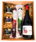 LUX IBÉRICO - Cesta Gourmet para Regalar Caelia – Caja de Productos Ibéricos – Lote con Vino, Morcón de Bellota, Salchichón, Chorizo y Cremas de Queso de Oveja - Regalo Original - Surtido Embutidos