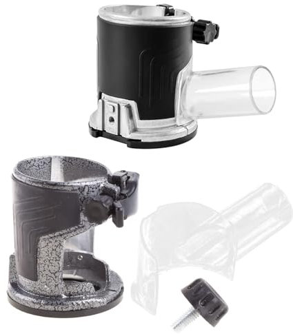 Base de fresadora de madera de aleación de aluminio de 65 mm de diámetro interior, soporte de fresado de madera