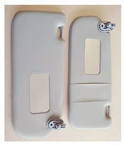 Parasol Interior para Hyundai I20 2008-2018, Izquierdo y Derecho, Juego de 2 Piezas con Espejo de Maquillaje.