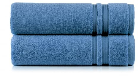 Egeria Manhattan Gold Duschtuch, 70x140 cm,Weiches, hoch absorbierendes, schnell trocknendes duschtücher groß für den täglichen Gebrauch, 2 Pack, Mount