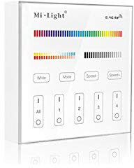Kingled – MiBoxer Controller Telecomando da Muro 4 Zone RGB+CCT 2,4GHz RF Mi Light® B4 Cod 2206