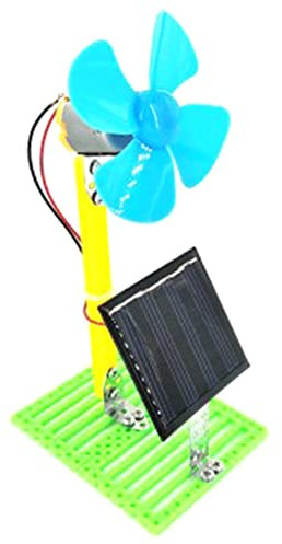Sharplace Neuartige Solarbetriebene Elektrische Ventilatoren DIY Physik Motor Circuit Device Kit Wissenschaftsspielzeug Pädagogisches Physikalisches Experiment