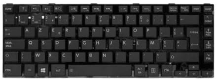 DNX Clavier Français FR pour Ordinateur PC Portable Toshiba Satellite L800__0001, Neuf Garantie 1 an, Note-X