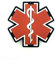polizeimemesshop Paramedic Glow in The Dark Rubber Patch mit Klett - Rettung - Feuerwehr - Rettungsdienst - Sanitäter - Rettungssanitäter