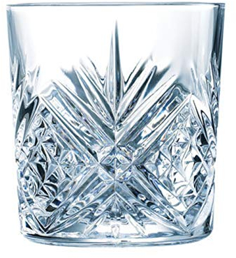 PEGANE Lot de 24 gobelets Forme Basse en Verre - 30cl