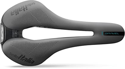Selle Italia SI017BGSFSN, Flite Boost Gravel SuperFlow, S (135X250 mm) Unisex-Adult, Nero, S 135 x 250 mm