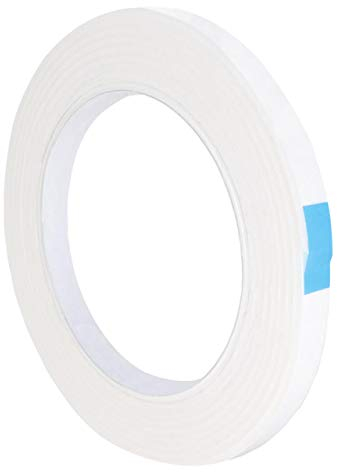 KLEBESHOP24 MONTAGEKLEBEBAND DOPPELSEITIG | 2 mm dick | Breite & Länge wählbar | Stark klebend | Weiß / 15 mm x 2 m auf Rolle