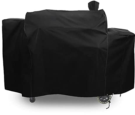 Westeco Grillabdeckung für Pit Boss Pro Series Triple-Function Combo Grill PB1100PSC2 PB1100PSC1 Pit Boss PB1230 Sportsman 1230 Pellet/Gas Combo Grill Cover Heavy-Duty, Schwarz, PB 67364