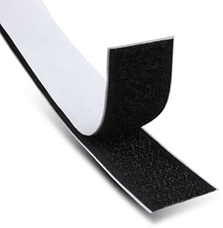 Klettband Selbstklebend 20mm breit 25 m lang Extra Stark Klettverschluss Klebepad