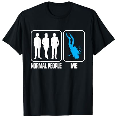 Normal People Me Schnorcheler Taucher Tauchen Schnorcheln T-Shirt